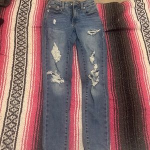 Aeropostale High Rise Curvy Jeggings